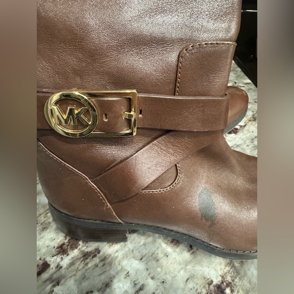 Michael Kors Brown Combat & Moto Boots 6.5 - Picture 9 of 9